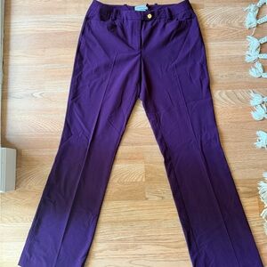 Calvin Klein Deep Purple Trousers
